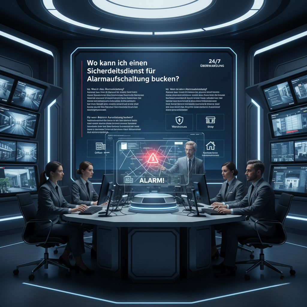Professionelle Sicherheitsleitstelle für Alarmaufschaltung und 24/7 Überwachung – Eduson Sicherheit